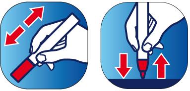 Marqueur industriel 8750 bleu 