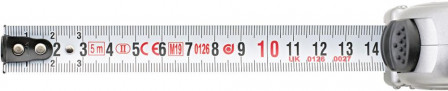 Mètre-ruban de poche 5m x 19mm bilat. 