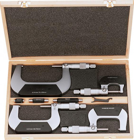 Jeu micromètres 0-100mm 