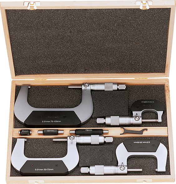 Jeu micromètres 0-100mm 