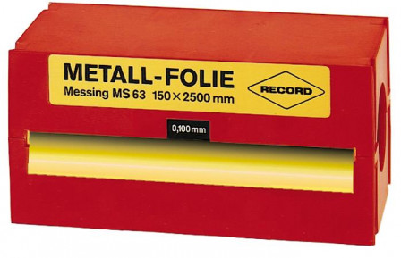 Feuille clinquant acier inox 150x2500x0,250mm