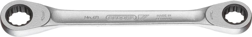 Clé polygonale double à cliquet 8x9mm 