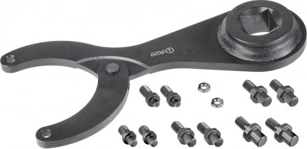 Jeu de clés à ergots double pour clé dynamométrique 