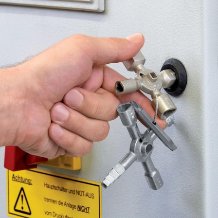 Clé d'armoire de distribution TwinKey TwinKey 