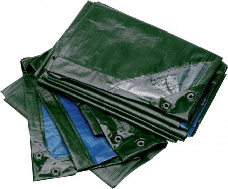 Bâche Rainexo 150g/m2, 1, 5x6m, gr/bl