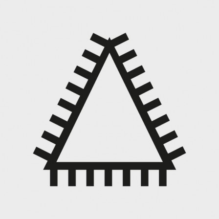 Lime d'atelier DIN7261 C 150mm H1 triangle 