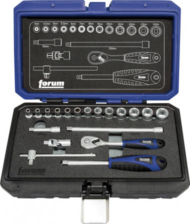 Composition douilles 1/4