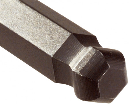 RATELIER DE 9 CLES MALES DE 2,5 A 10 MM + CLIP