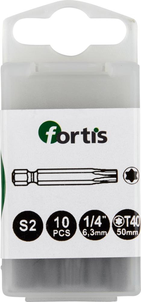 Jeu d'embouts DIN3126E6,3 10 x T40x50mm 