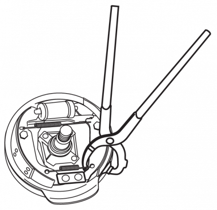 Pince à ressorts de frein