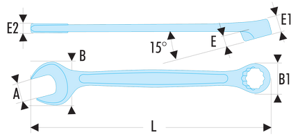 Clé mixtes métriques