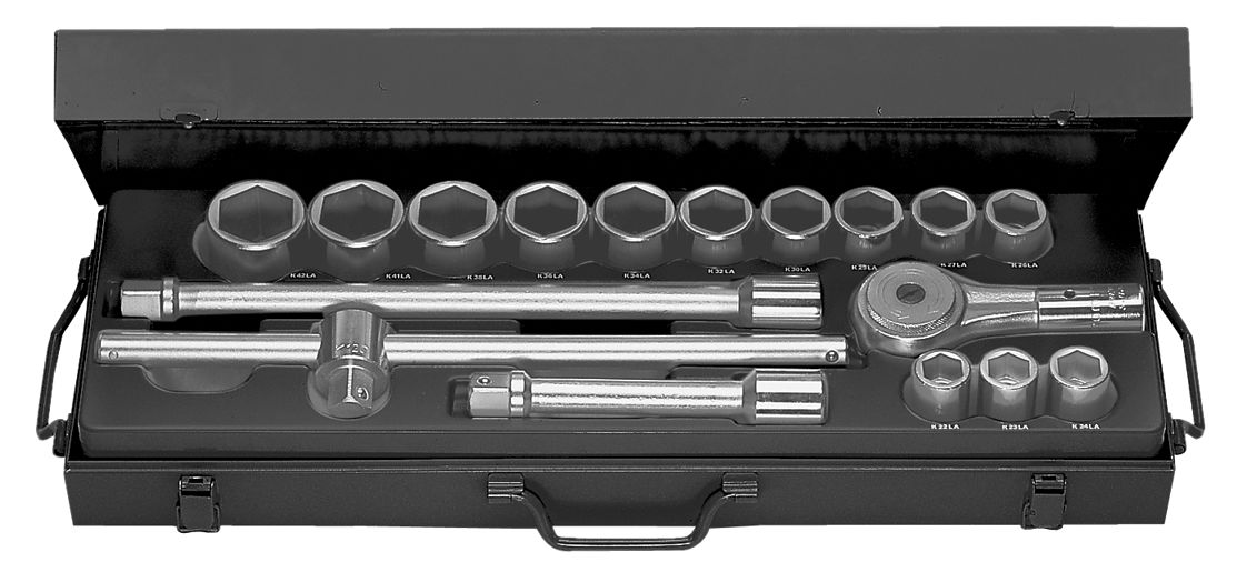 Coffret douilles 3/4