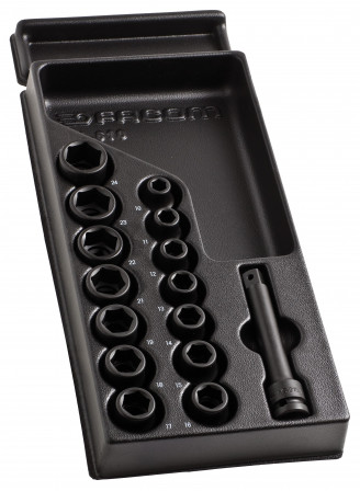 Module de douilles impact 1/2