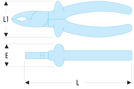 Pince universelles isolées 1000 Volts série VSE