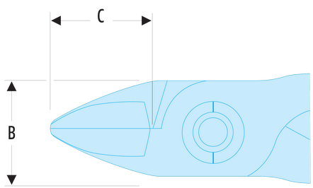 Pince coupante Micro-Tech® «&nbsp;pointue grande capacité&nbsp;»