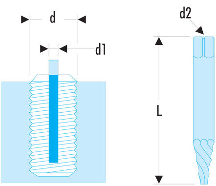 Extracteur de goujons à l'unité, pas à droite
