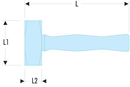 Masse à angles abattues