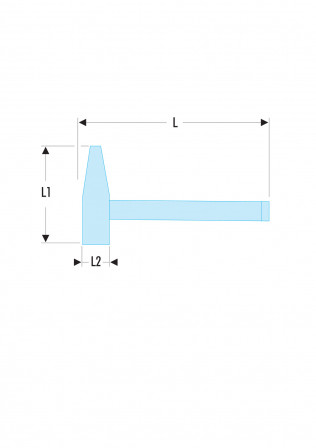 Marteau de mécanicien manche graphite