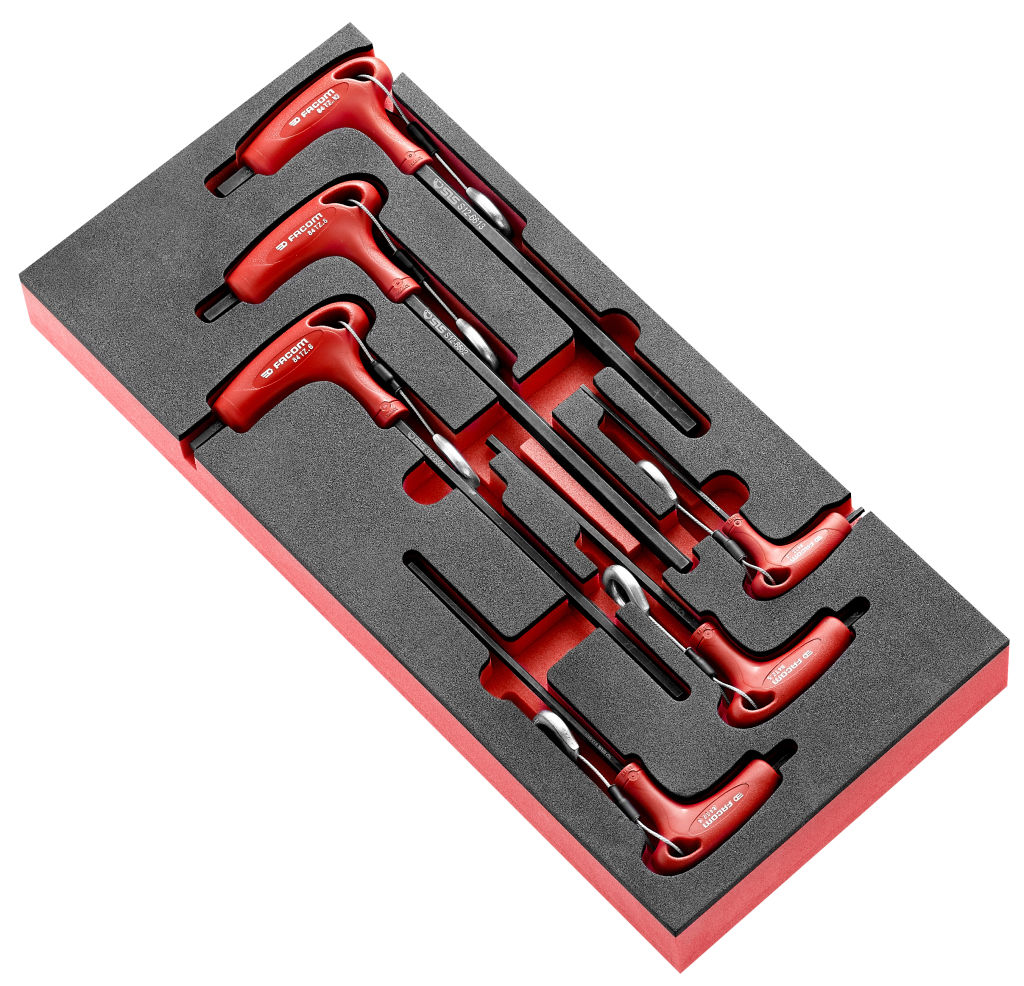 Module mousse 6 clés 6 pans en «&nbsp;T&nbsp;» - SLS