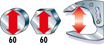 Pince-étau mono-position