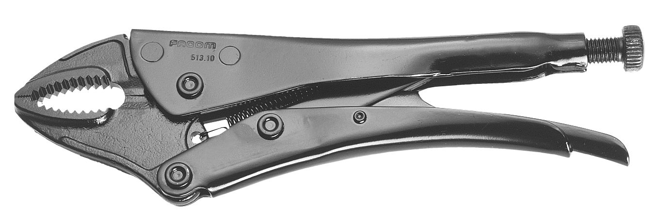 Pince-étau mono-réglage becs courts