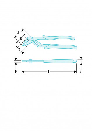 Pince multiprises «&nbsp;grande capacité&nbsp;»