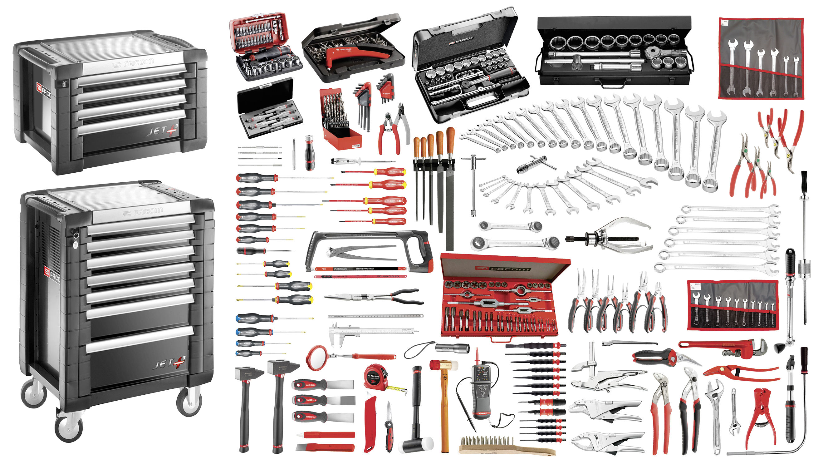 Sélection maintenance industrielle 333 outils - servante 7 tiroirs et  coffre - Maintenance Industrie