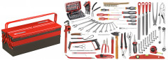 Sélection services généraux 112 outils - boîte à outils métal