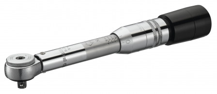 Clé à déclenchement «&nbsp;faibles couples&nbsp;» avec cliquet fixe