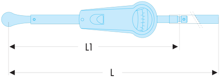Clés grande capacité avec carré conducteur