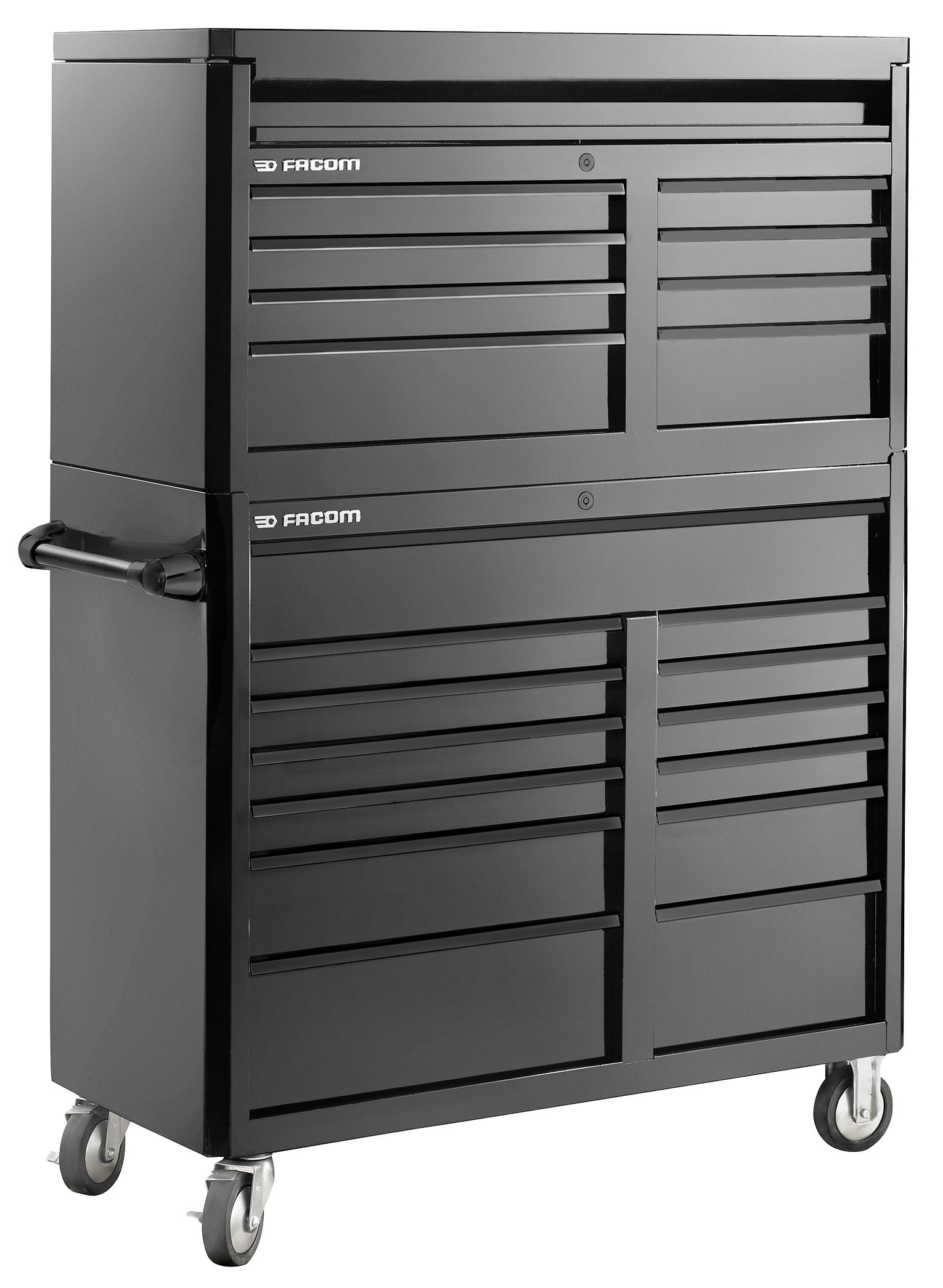 Servante US - 13 tiroirs, noire