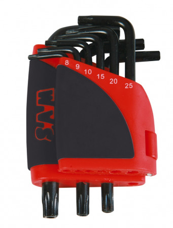 ratelier 9 cles males resistorx