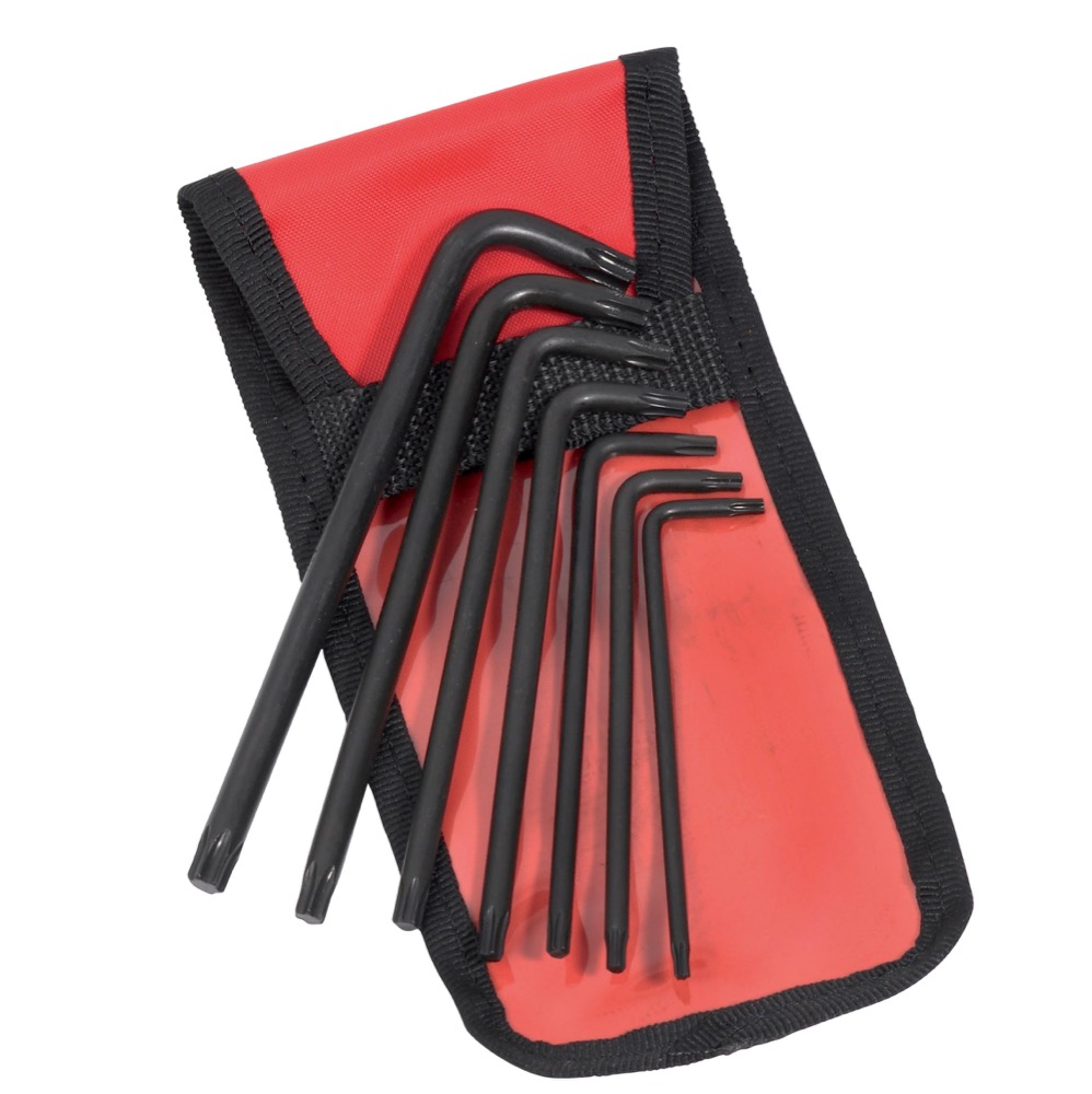 trousse de 7 cles males torx