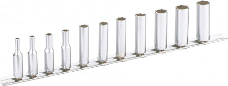 rack 11 douilles longues mm