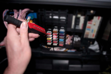 mini baladeuse 8 leds