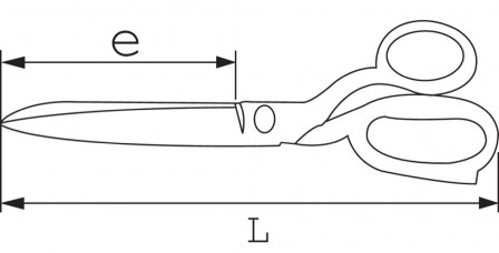 ciseaux electricien branches surmoulees
