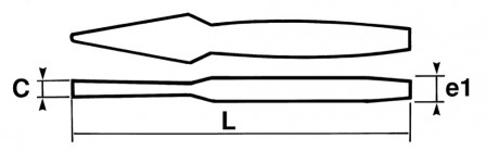 bedane corps octogonal