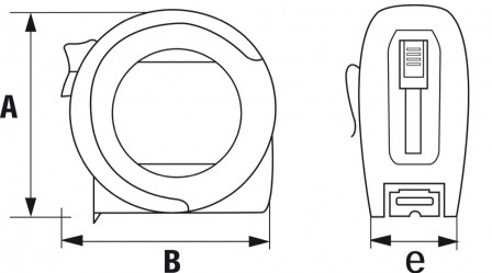 mesure videoflex 3 m x 13 mm