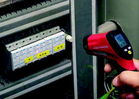 thermomètre laser 500°c