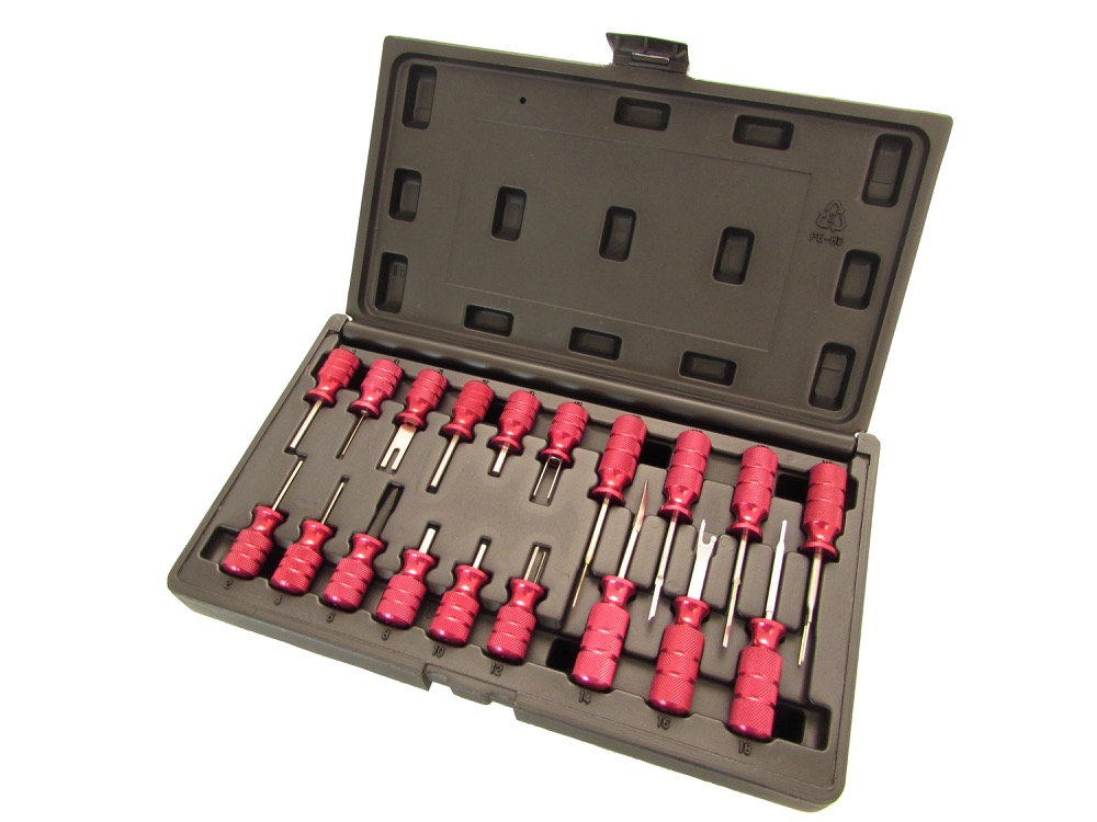 trousse 23 injecteurs de fiches avec raccord rapide