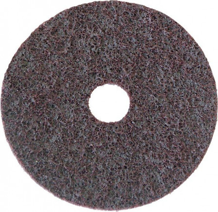 Meule autoagrippante intissé avec centrage SC-DH 125mm grossier 