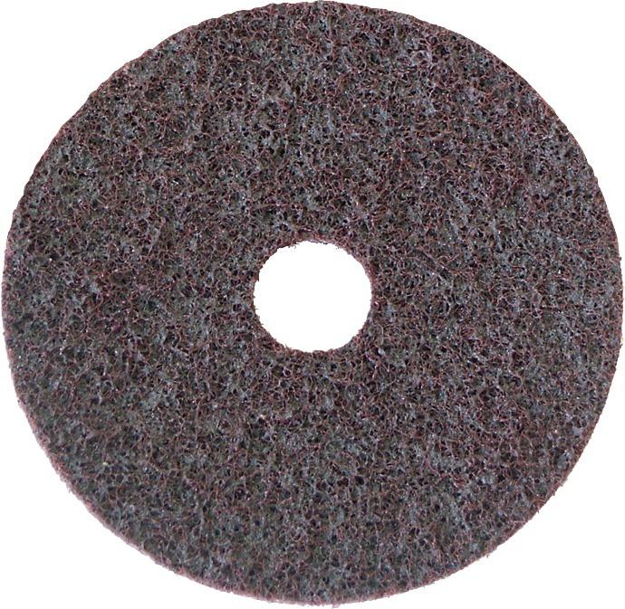 Meule autoagrippante intissé avec centrage SC-DH 125mm grossier