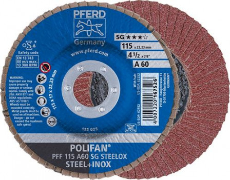 Disque à lamelles A 60SG droit 115mm G60 