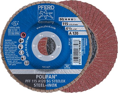 Disque à lamelles A120SG droit 115mm G120 