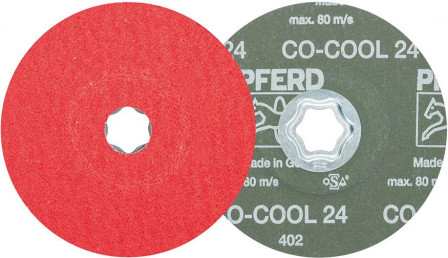 Meule en fibre CC-FS CO-COOL 125mm G24 