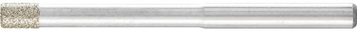 Meule sur tige diamant D126 cylindrique 3x4x3mm 