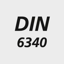 Rondelle plate, DIN6340 M8 