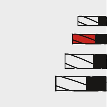 Fraise cyl. D844K HSSE 6 ,00mm 