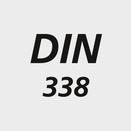 Foret hélicoïdal TiN DIN 338 9,80mm