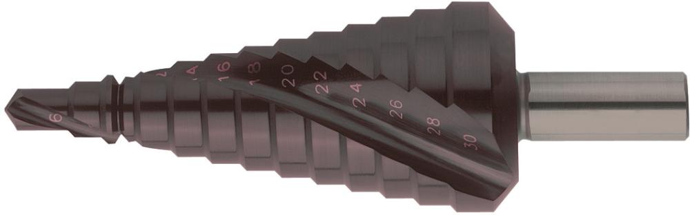 Foret étagé AR spir TiAlN 4-12,00mm 